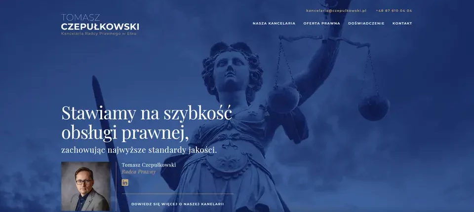 Strona Internetowa Ełk - Radca Prawny